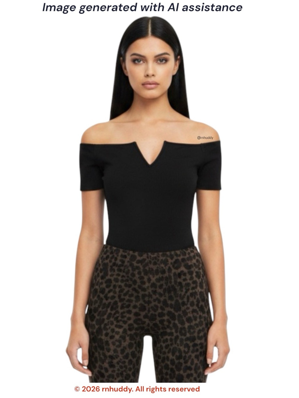 UO Out From Under XS black V wire off shoulder bodysuit